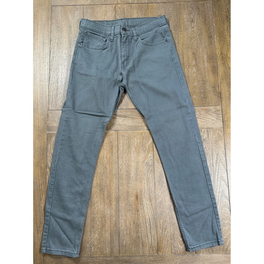 Levi's 512 Slim Taper Gray Jeans Men's 31x32 Stretch Denim Pants 3135